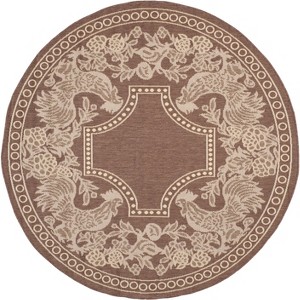 Courtyard CY3305 Power Loomed Indoor and Outdoor Rug - Safavieh - 1 of 3