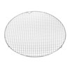 Unique Bargains Stainless Steel Round Cross Wire Barbecue Grill with Legs - 3 of 4