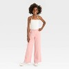 Girls' Fleece Wide Leg Sweatpants - art class™ - 3 of 3