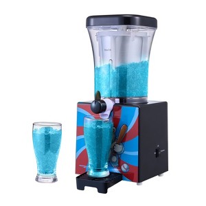 VEVOR Slushy Machine for Home, 34oz Tank Home-use Margarita Machine, Smoothie Frozen Drink Maker with Food-grade Materials, Black - 1 of 4