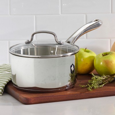 Cuisinart Classic 2.5qt Stainless Steel Saucepan with Cover - 831925-18