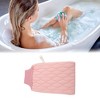 Unique Bargains Double-sided Bath Towel for Shower Room 5.51"x9.06" 1 Pc - 2 of 4