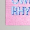 Showmemars Dance To Your Own Rhythm Blue Poster - Society6 - 3 of 3