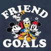 Boys' - Disney - Mickey And Friends Friend Goals Graphic Long Sleeve Fleece Sweatshirt - 2 of 4