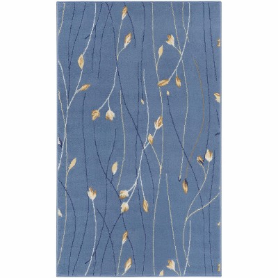 Nourison Grafix Flowing Vines and Blooms Indoor Area Rug
