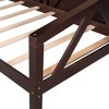 NicBex Twin /Full Size Daybed, Day Bed Frame with Wood Slat Support, Sofa Bed with Bottom storage - 4 of 4