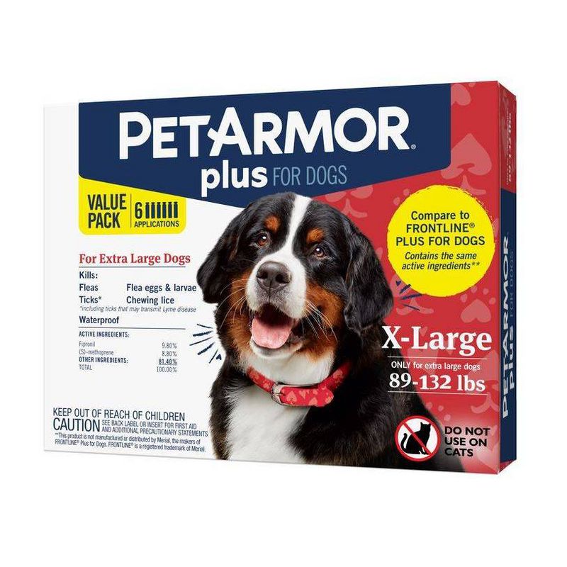 PetArmor Plus Flea and Tick Topical Treatment for Dogs, 1 of 13