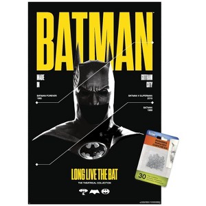 Trends International DC Comics Batman: 85th Anniversary - Long Live The Bat (Batman) Unframed Wall Poster Prints - 1 of 4