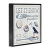 Stupell Industries Snow Somewhere Else Black Framed Giclee Art - 3 of 4