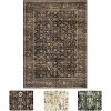Elegant Floral Inspired Non-Slip Washable Low Pile Rug with Stain-Resistant Backing, Perfect for Living Room, Bedroom, Kitchen, Entryway - 2 of 4