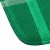 Deny Designs H Miller Ink Illustration Abstract Tennis Net Pattern Green Memory Foam Bath Mat - 3 of 4