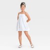 Girls' Strappy Babydoll Bubble Dress - art class™ - 3 of 3