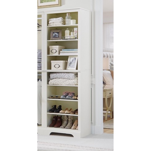 Naples Shelf Closet Wall Unit White Home Styles Target