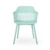Set of 2 Azalea Dining Chair, Mint-Christopher Knight Home - 4 of 4