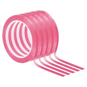 Unique Bargains Adhesive Versatile DIY Art Graphic Chart Thin Whiteboard Tape 5 Pcs - 1 of 4
