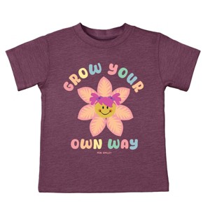The Juniper Shop Mini Smiley Grow Your Own Way Toddler Short Sleeve Tee - 1 of 4