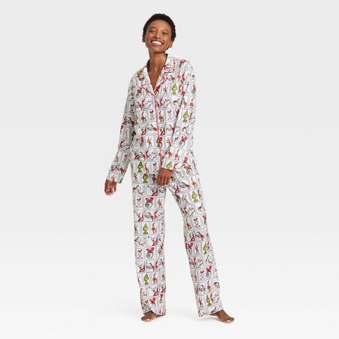 Grinch pjs womens sale