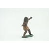 Collectible Wildlife Gifts | Caveman with Spear, Prehistoric, Realistic, Hand Painted, Diorama Figure,  Rubber Model, Gift,  2 inches tall. F3142 B224 - 4 of 4