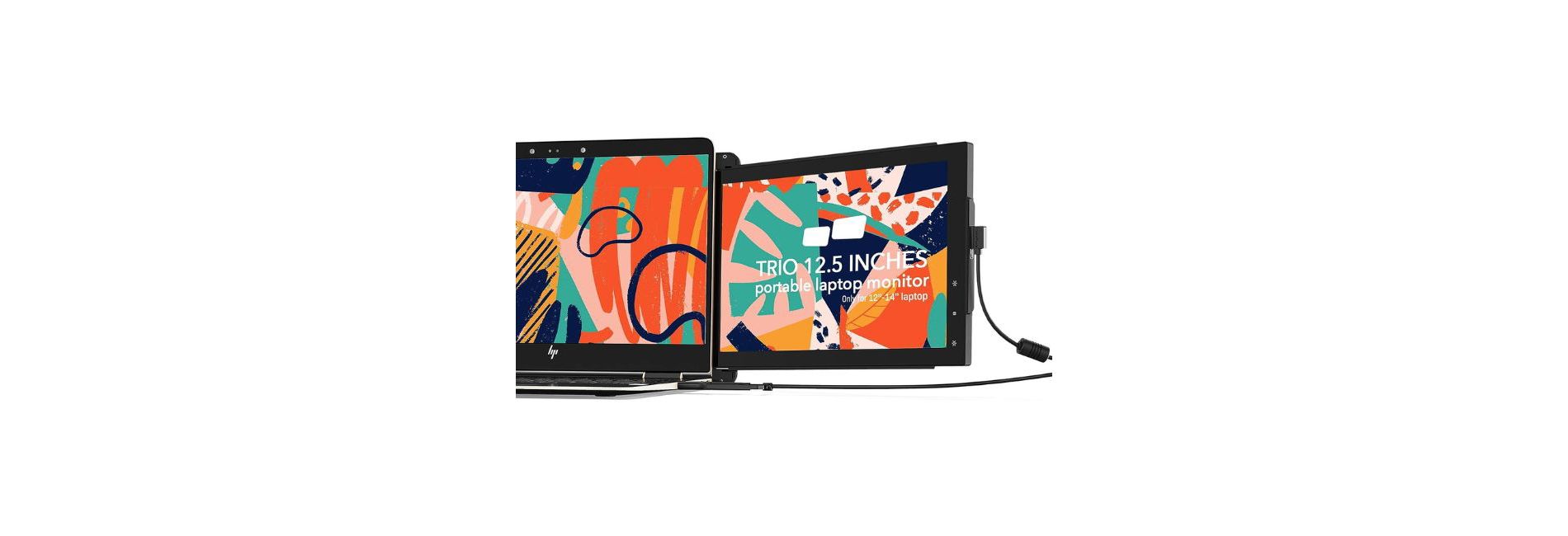Refurbished: Mobile Pixels MPTRIO-RB Trio IPS LCD Portable Monitor – Manufacturer Refurbished