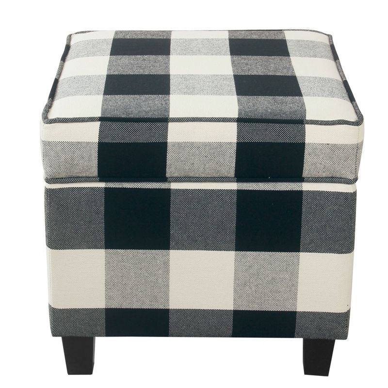 Cole Classics Square Storage Ottoman with Lift Off Top - HomePop, 1 of 11