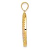 Black Bow Jewelry 14k Yellow & Rose Gold with White Rhodium 24mm Dragonfly Pendant - 2 of 4