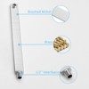 PAGED Shower Faucet Set Wall Mounted Rain Shower Head with 10" Rainfall Shower Head and Handheld Shower Faucet for Bathroom, Restroom - 3 of 4