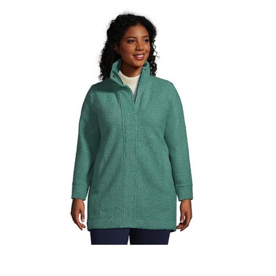 plus fleece coat