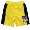 Transformers Bumblebee Rash Guard and Swim Trunks Outfit Set Yellow Little Kid - image 3 of 4