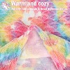 Catalonia Mermaid Tail Blanket for Toddlers Girls, Super Soft Plush Flannel Mermaid Sleeping Bag, Unicorn Pattern, Gift for Girls - 4 of 4