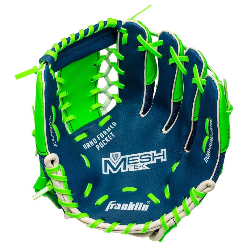 Franklin Sports 9.5'' Meshtek Glove with Ball, 4 of 6