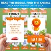 QUOKKA Search and Find Puzzles for Kids Ages 4-6 - Riddle Kids Puzzles 6-8 Years Old - 70 Unique Pcs | 20 Illustrated Cards | Children Themes - 3 of 4