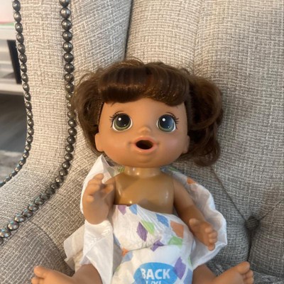 Baby Alive Magical Mixer Baby Doll Tropical Treat with Blender Accessories,  Drinks, Wets, Eats, Brown Hair Toy for Kids Ages 3 and Up