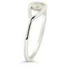 SHINE by Sterling Forever Sterling Silver Open Evil Eye Ring Silver size 8 - 3 of 4