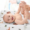 Sweet Jojo Designs Boy Girl Gender Neutral Unisex Changing Pad Sheet Woodland Animal Pals Green Beige and Orange - 3 of 4