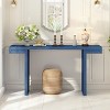 60" Modern Rectangular Console Table, Large Entryway Table, Stylish Sofa Table for Living Room, Entryway, or Hallway-Panipeachy - 2 of 4