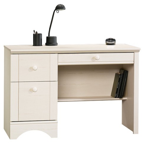 desk sauder computer harbor drawer antiqued target desks office corner