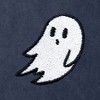 Dalix Ghost Embroidery Washed Hoodie Sweatshirt Fleece Relaxed Fit Lounge Mens - 2 of 4