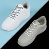 Elerevyo Reflective Oval Half Round Colorful Shiny Shoe Laces for Sneakers Basketball Shoes 2 Pairs - 2 of 4