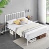 Queen Size Platform Bed Frame, Heavy Duty Metal Bed Frame with Headboard, 12.6'' Underbed Storage, Sturdy Metal Slats Support, No Box Spring Needed, - 2 of 4