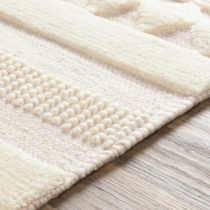 Hauteloom Knapp Pink Wool Rug - 1 of 4
