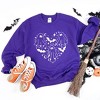 Simply Sage Market Women's Graphic Sweatshirt Ghosts Heart - 3 of 4