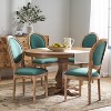Christopher Knight Home Naclerio French Country Fabric Upholstered Wood 5 Piece Dining Set - 2 of 4