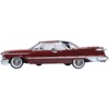 1959 Chrysler Imperial Crown 2 Door Hardtop Radiant Red with Black Top 1/87 (HO) Scale Diecast Model Car by Oxford Diecast - 2 of 4