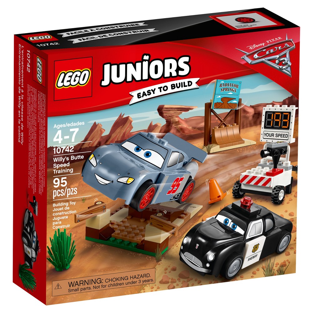 UPC 673419266802 product image for LEGO Juniors Disney Pixar Cars 3 Willy's Butte Speed Training 10742 | upcitemdb.com
