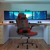BestMassage Gaming Chair Office Chair Computer Desk Chair with Lumbar Support and Adjustable Headrest and PU Leather Gamer Chair for Adults - 2 of 4
