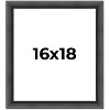 PosterPalooza | Refined Black Picture Frame - UV Acrylic, Foam Board Backing, Hanging Hardware - 2 of 4