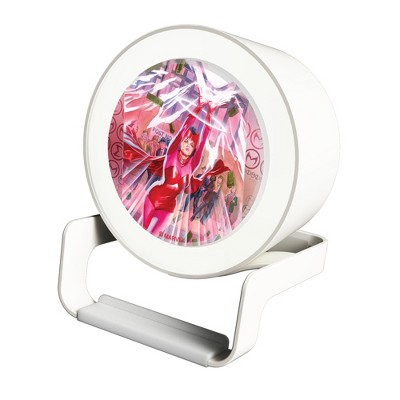 Keyscaper Marvel Avengers Scarlet Witch Cover Art Night Light Charger and Bluetooth Speaker