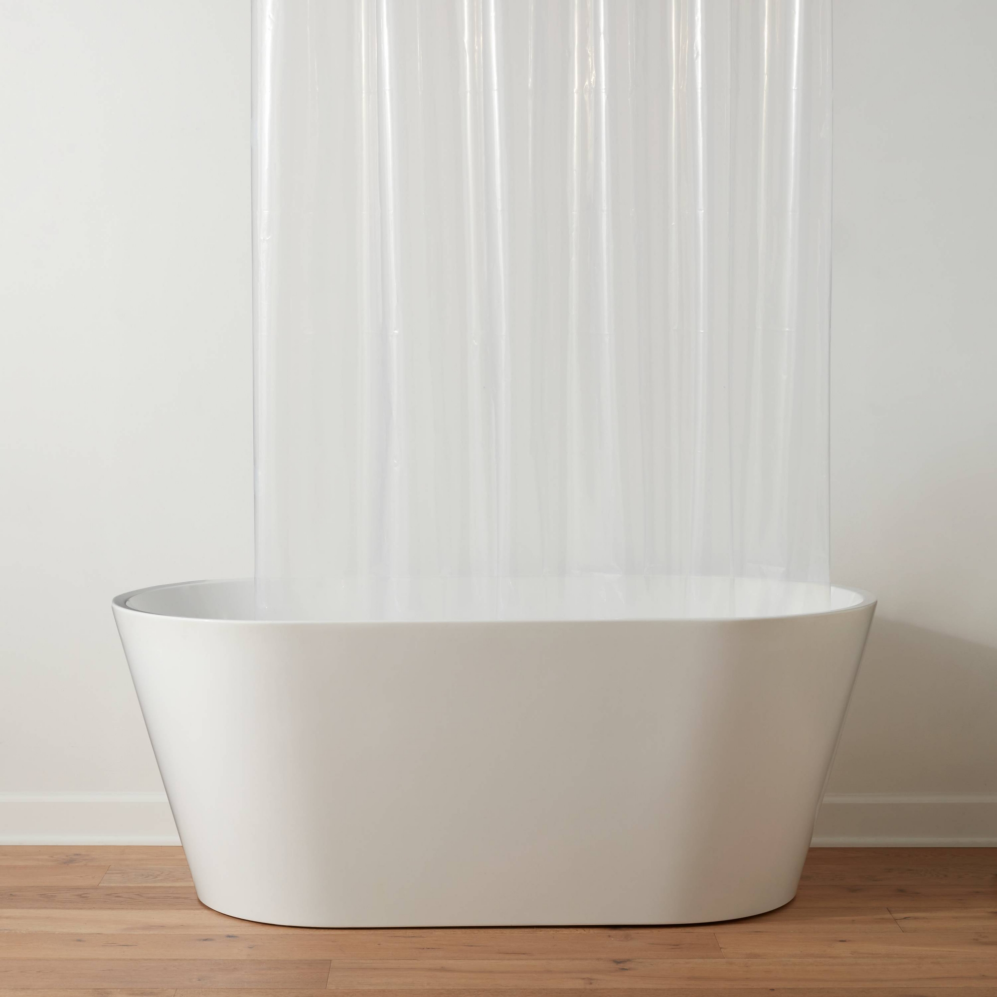 71"x71" Heavy Weight Color Shower Liner Clear - Threshold™