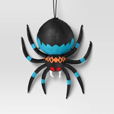 3.5' Hanging Spider Inflatable Halloween Decoration Black - Hyde and EEK! Boutique™