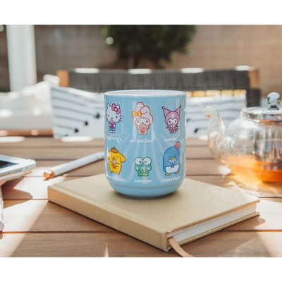 Hello Kitty and Friends Blue Ceramic Tea Cup, 9 Ounces